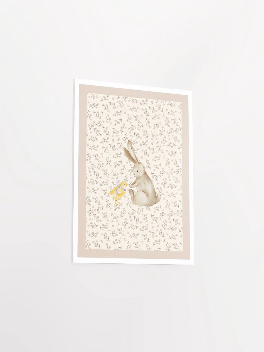 Boho Bunny Nursery Print 4 product image (4)