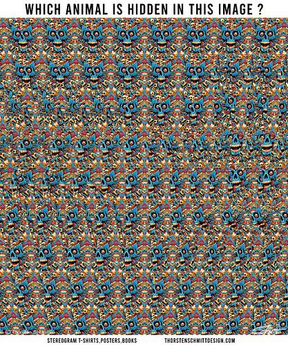 Unfocus your eyes to see the hidden image. It's a stereogram 🥰
 #opticalillusion #stereogram #quiz #illusion #3d #asmr #art
