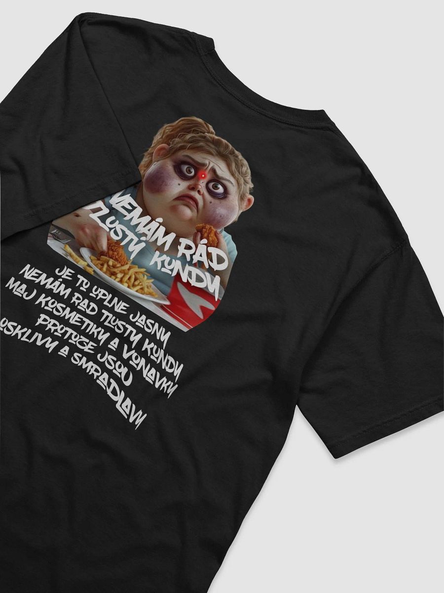 Nemám Rád t-shirt black product image (7)