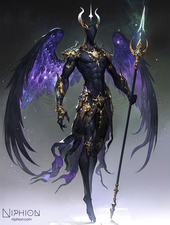High-Resolution Digital Art – Nebula Archangel, Character Design #18 product image (1)