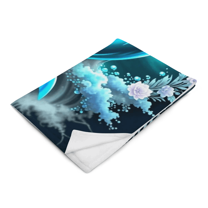 Whimsical Dolphin Dreams Throw Blanket product image (2)