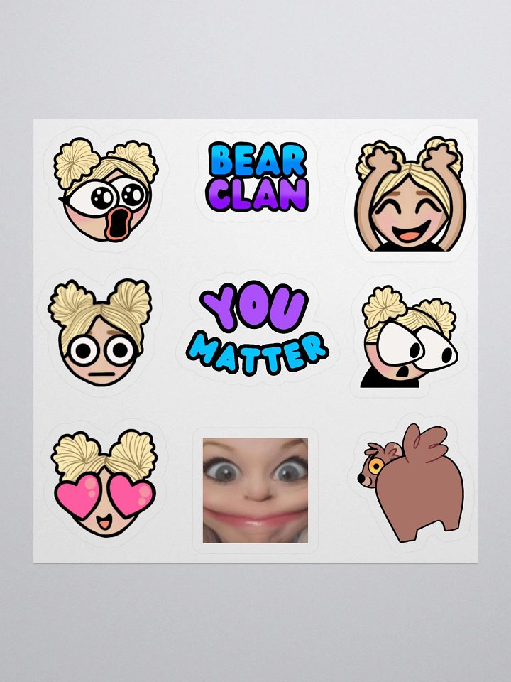 Bear Clan Sticker Sheet product image (1)