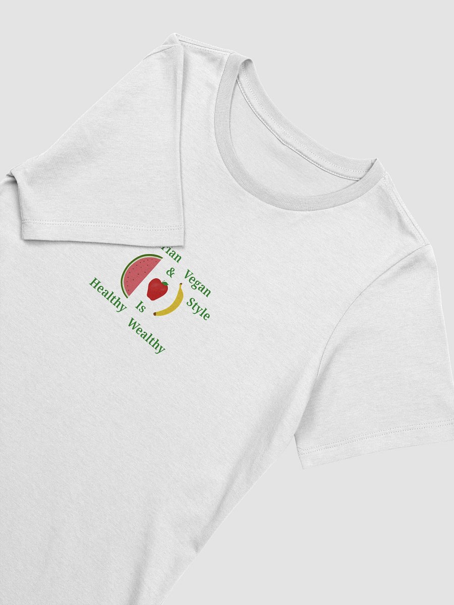 Healthy & Wealthy Vegetarian Style T-Shirt product image (5)