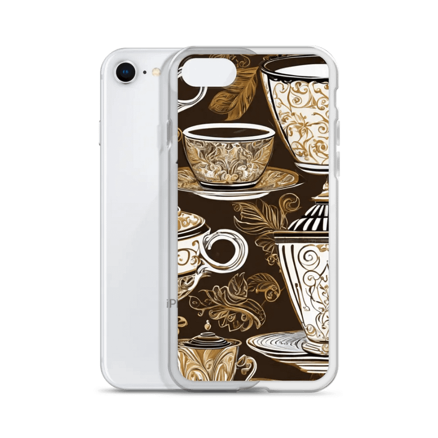 Vintage Coffee Cups iPhone® Case product image (51)
