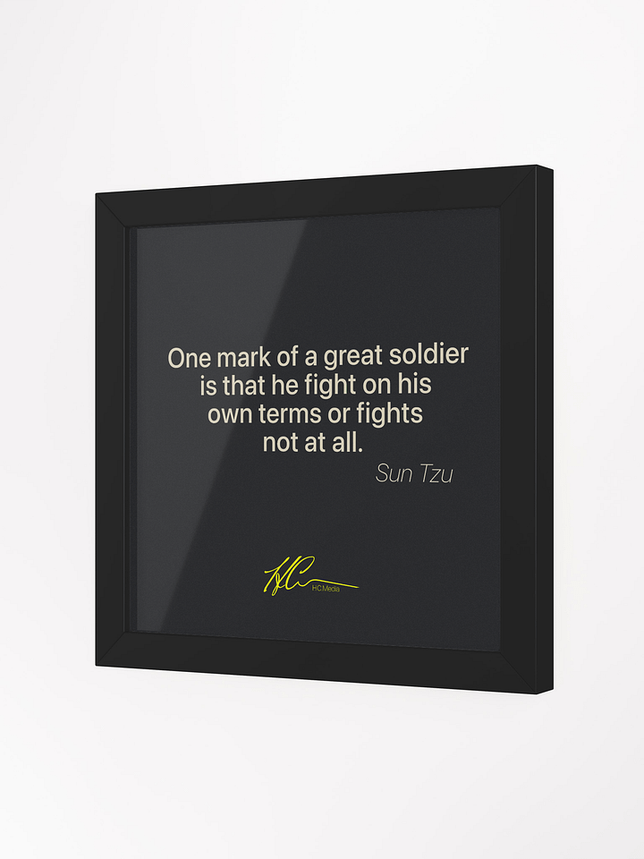 Sun Tzu Q5 - Framed Poster product image (2)