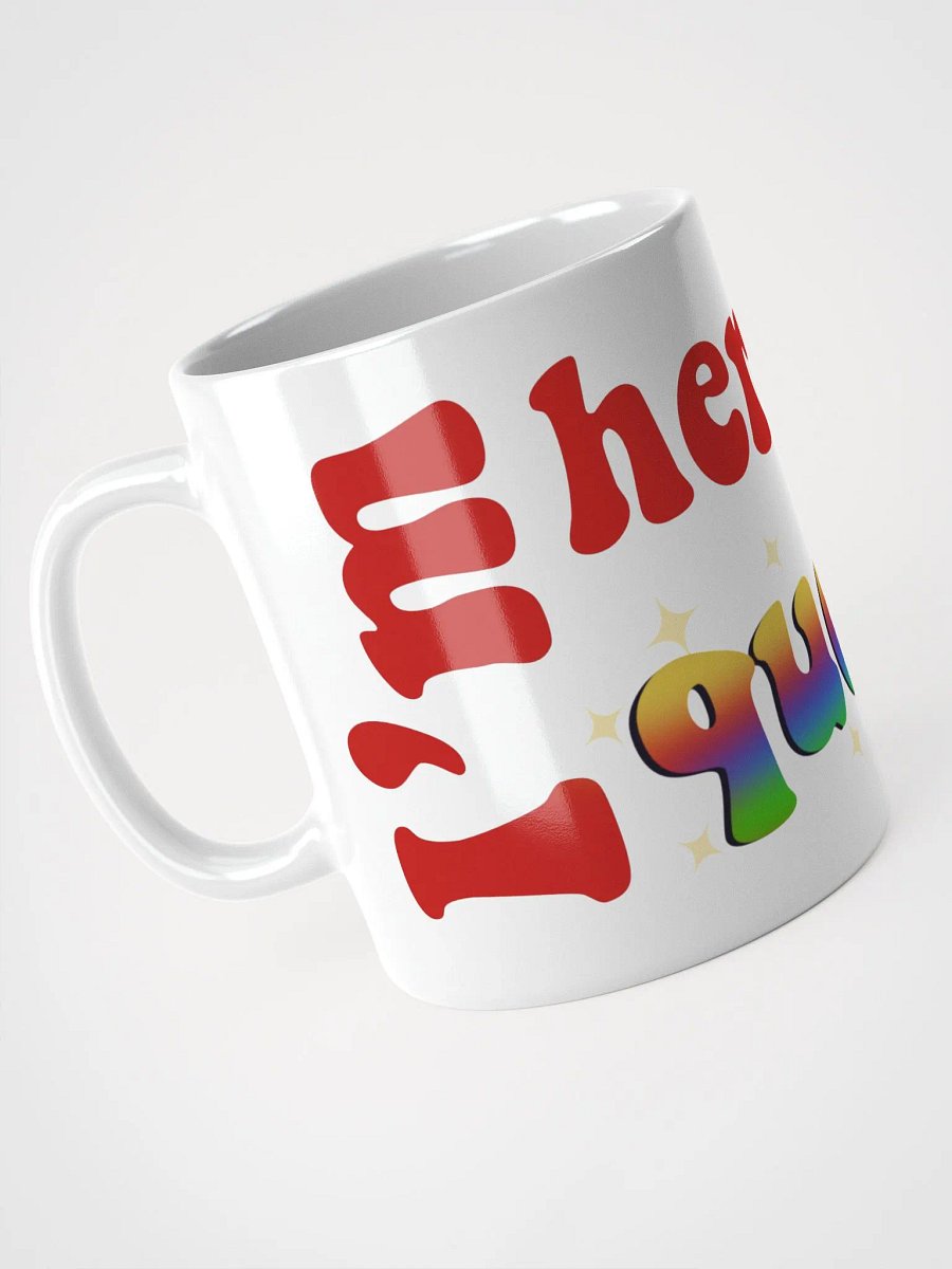 I'm Here and Queer Mug product image (7)