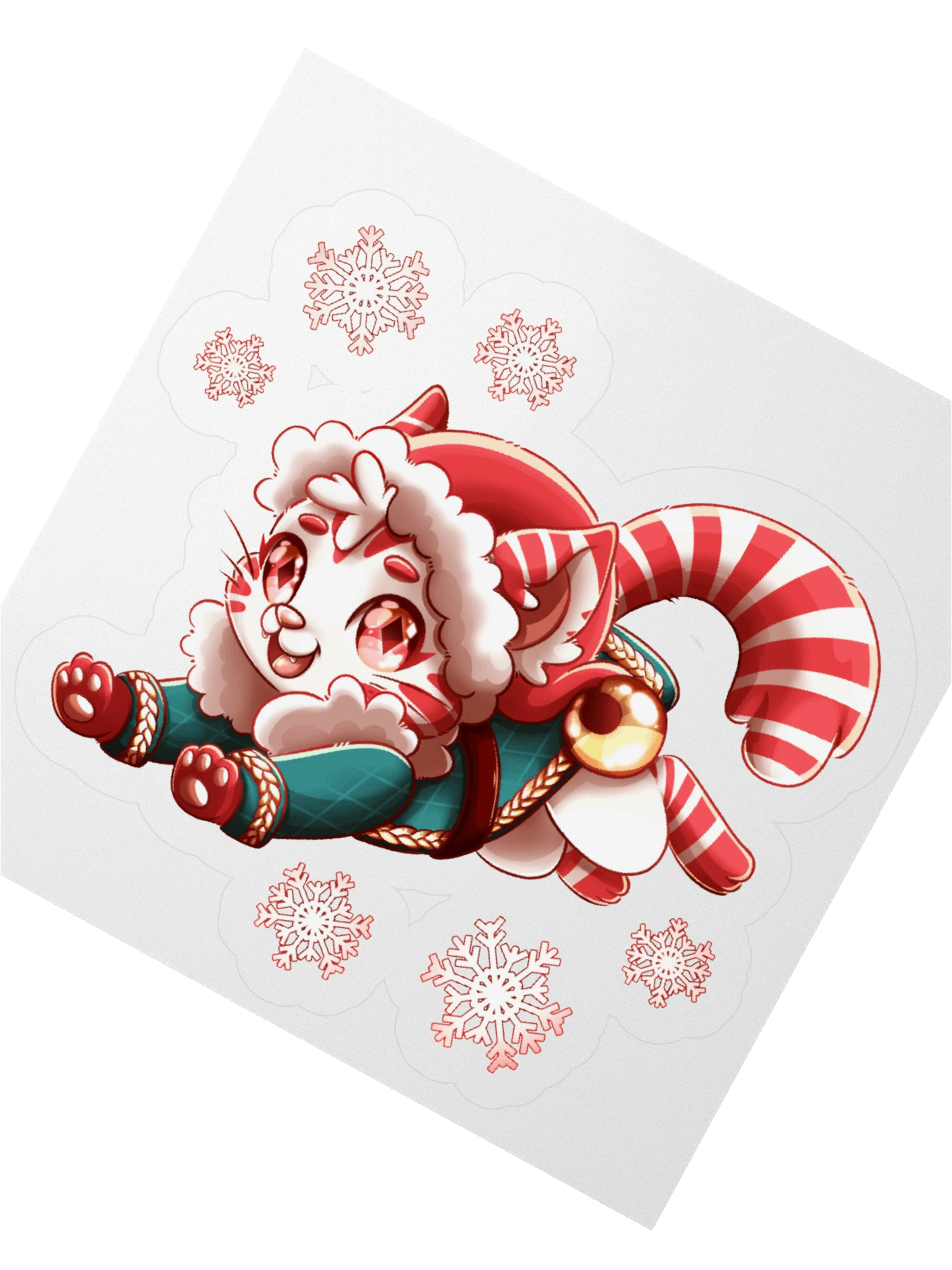 Peppermint The Cat - sticker product image (6)