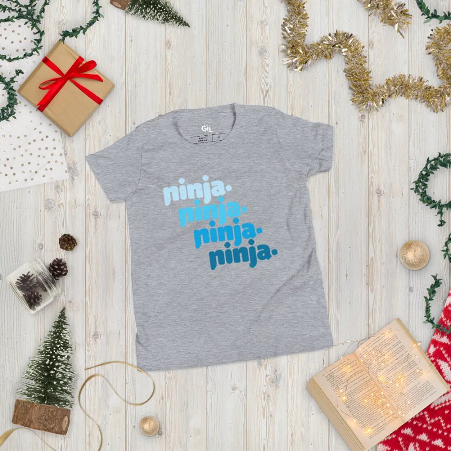 Quad Ninja Kids Tee: Blue product image (6)