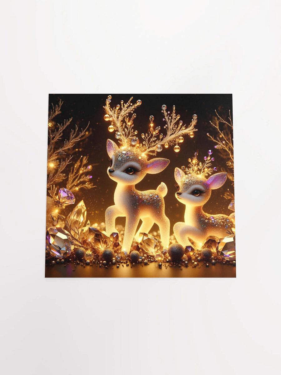 Enchanted Fawn Glitter Poster product image (8)