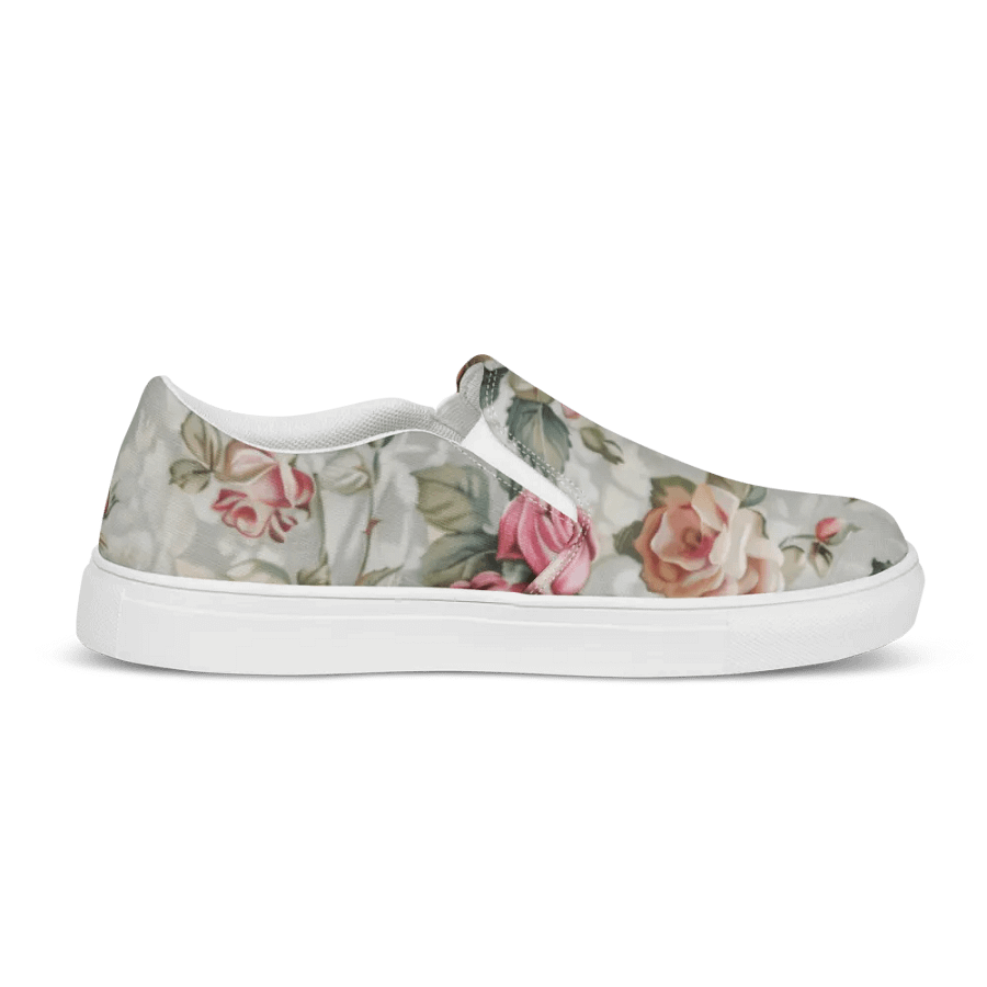 Vintage Rose Garden Slip-Ons product image (11)