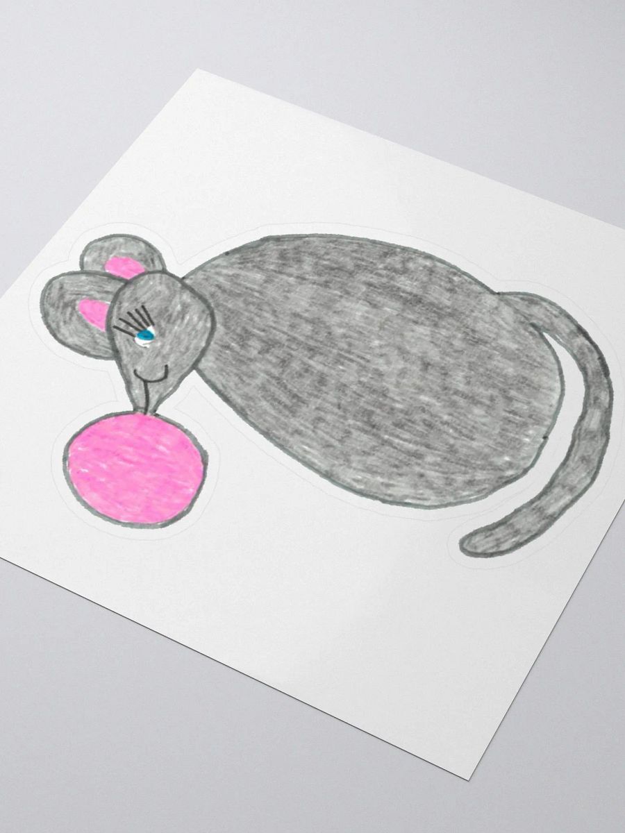 Bubblegum mouse sticker product image (3)