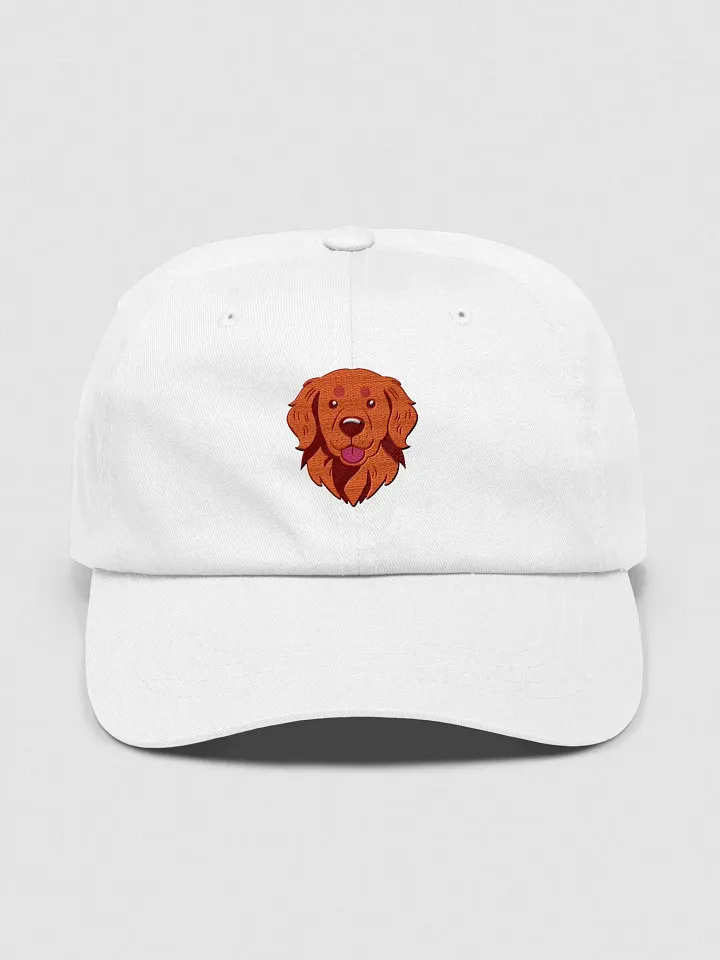 Friendly Golden Retriever Pup Embroidered Dad Hat product image (33)