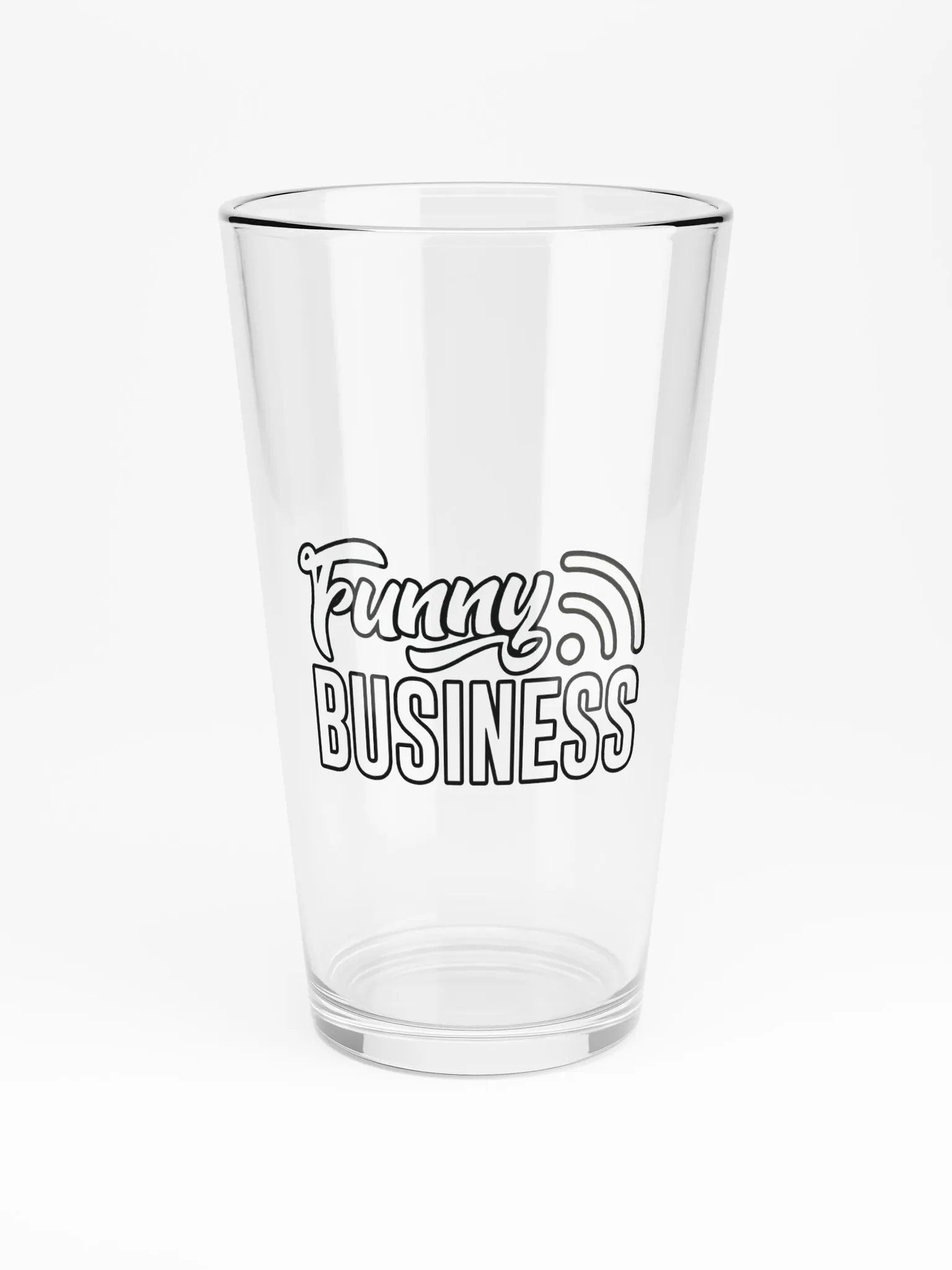 Funny Business Shaker Pint Glass product image (3)