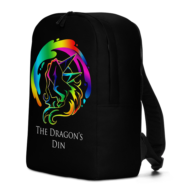 The Dragon's Din Logo Backpack product image (2)