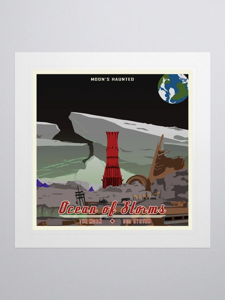 Ocean of Storms Sticker product image (1)