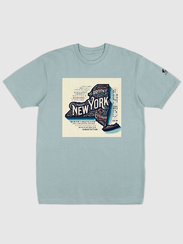 New York Typography Artistic Tee product image (4)