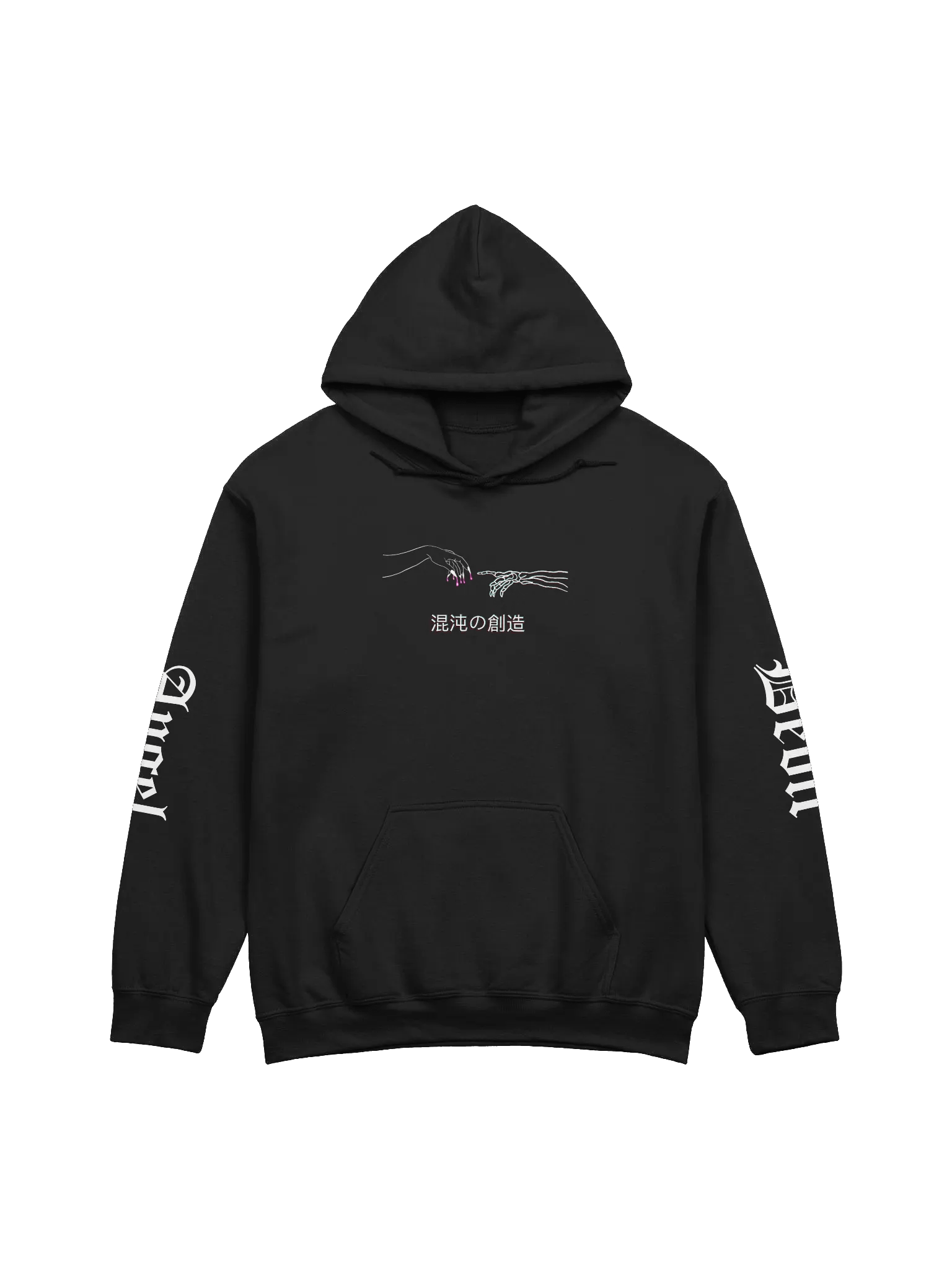 Creation of Chaos Hoodie - White Print product image (2)