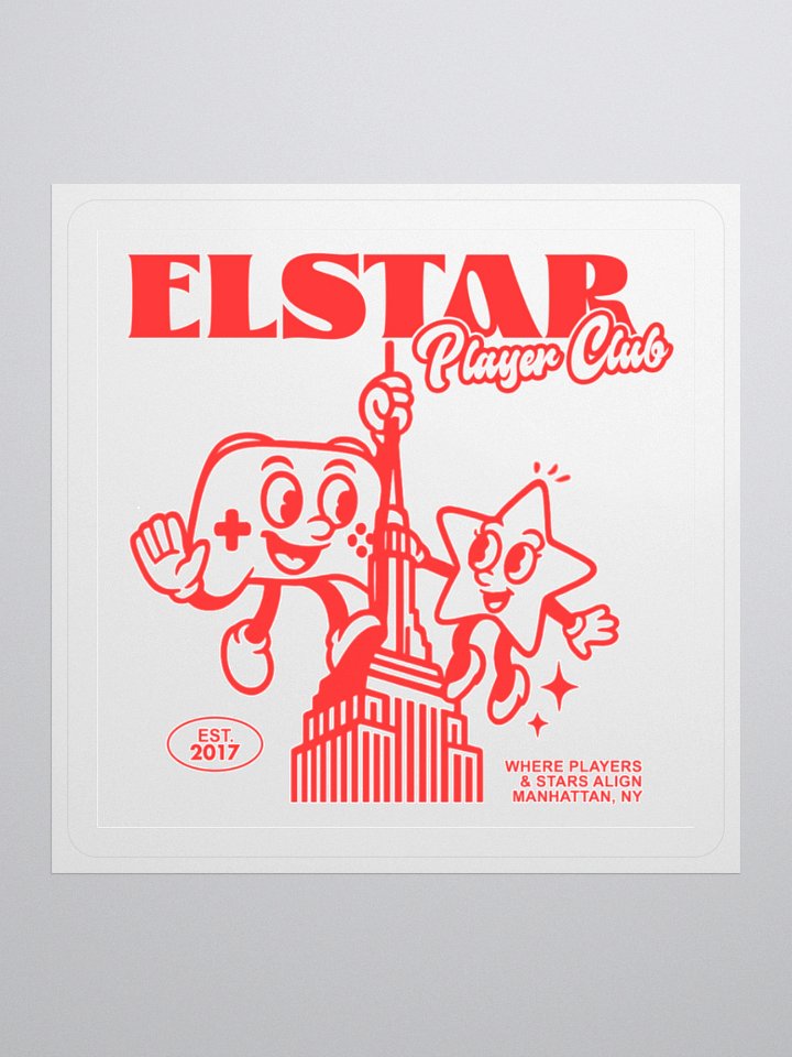 elStar Player Club sticker product image (2)