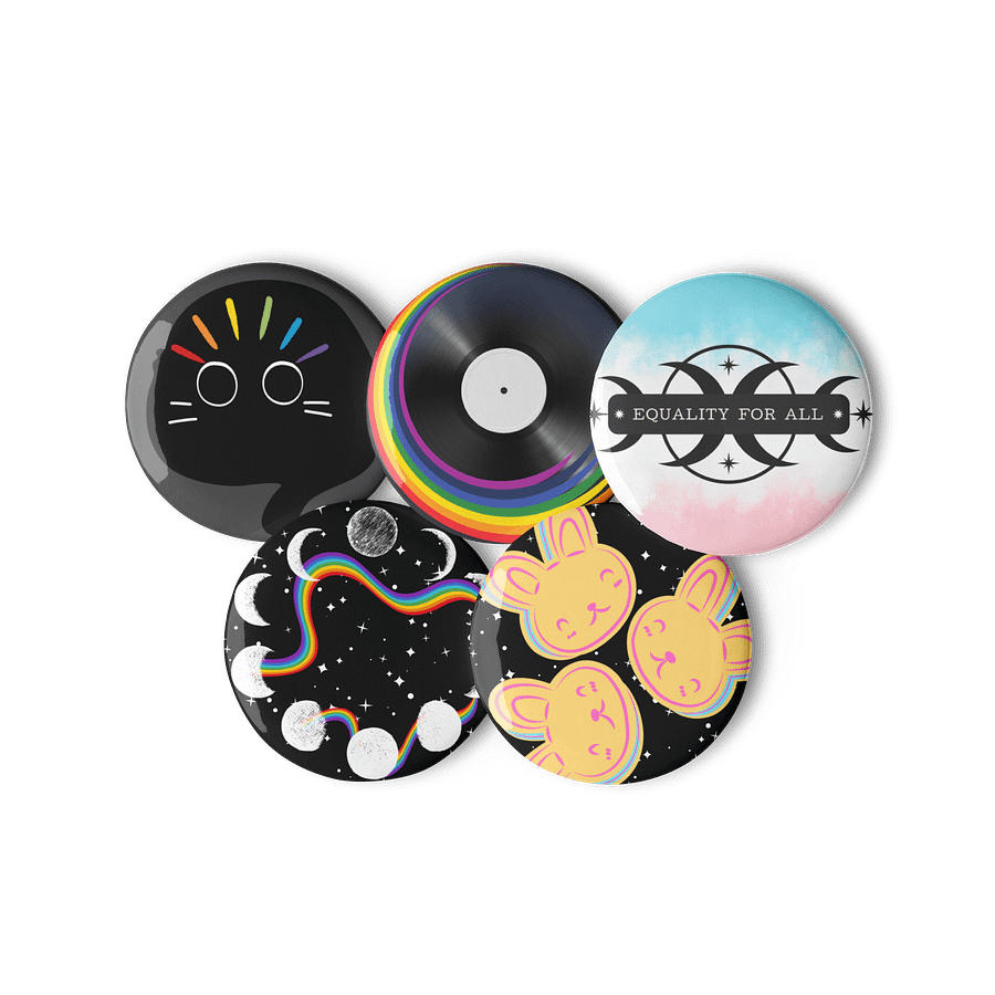 Subtle Pride Button Set product image (2)