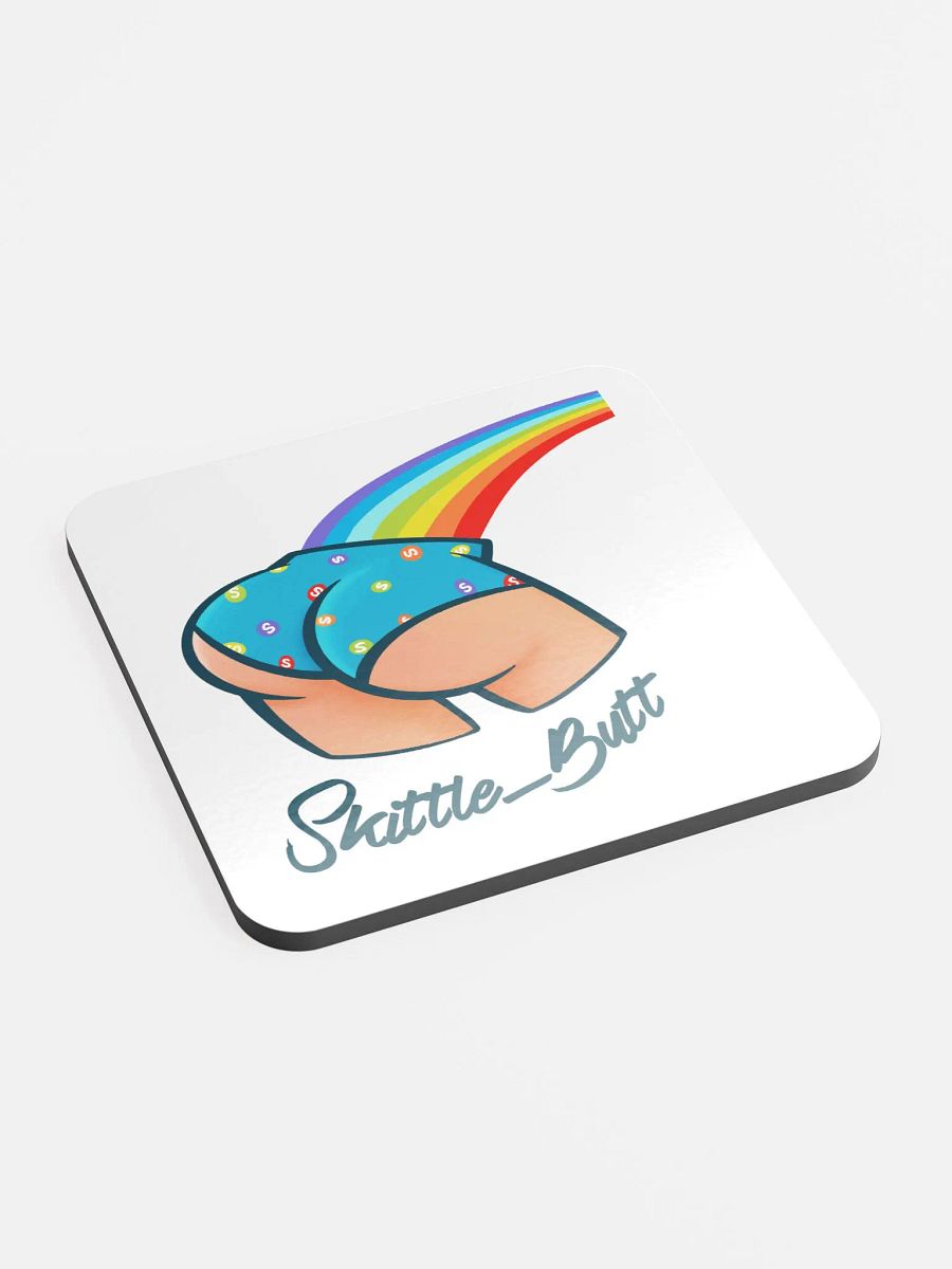 Rainbow Skittle Butt Coaster product image (2)