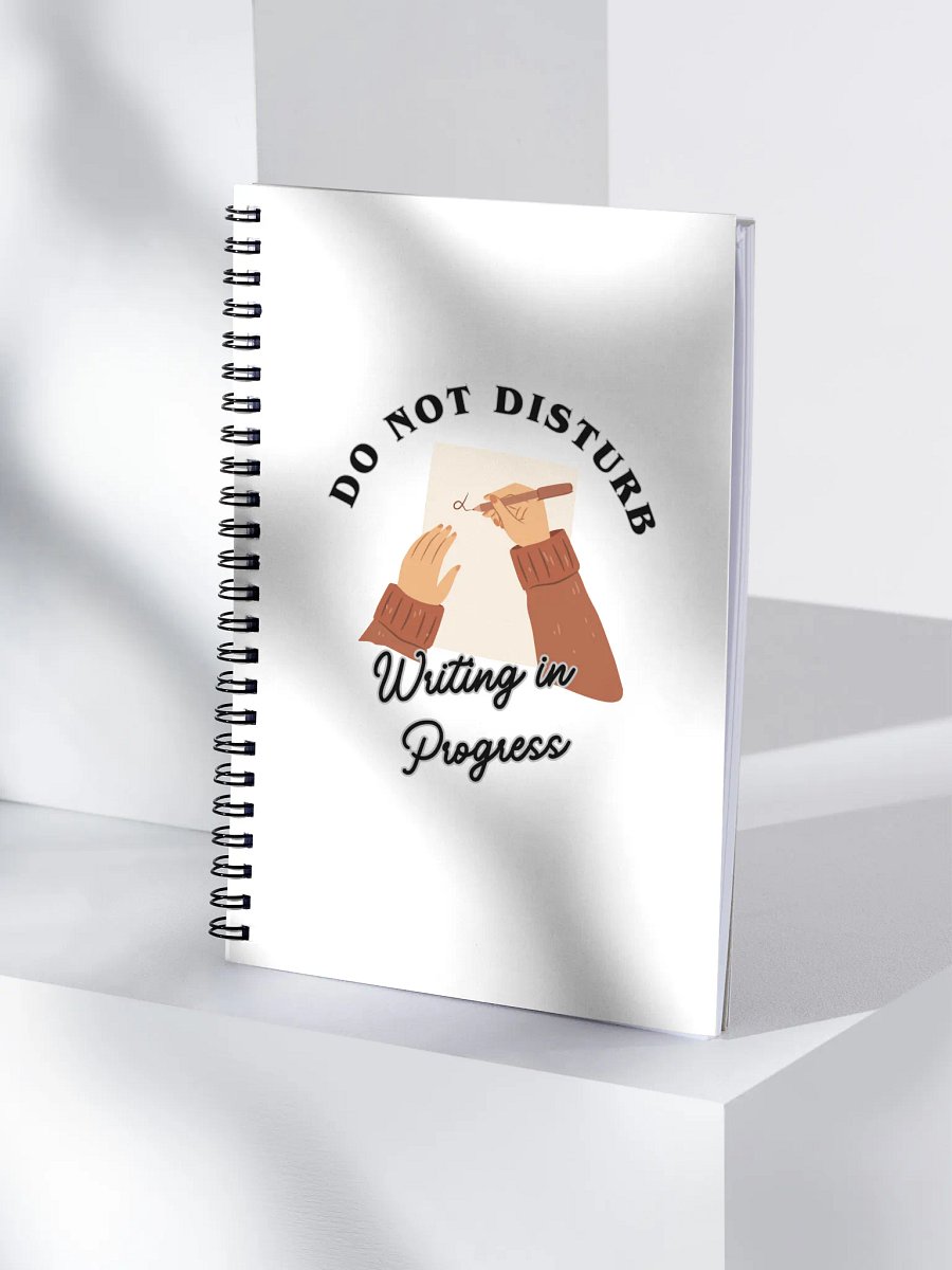 Do Not Disturb: Writing in Progress Notebook product image (4)