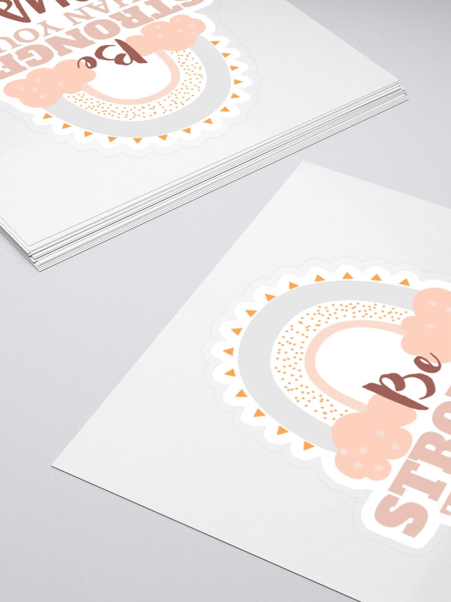 Be Stronger Than Your Excuses Sticker product image (5)