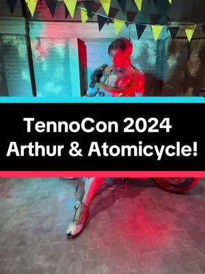 Arthur’s ride just got real at #TennoCon2024! Witness the life-size Proto-Frame and fully functional Atomicycle in action! #warframe #warframecommunity #warframetiktok #warframecreator #gamergirl #gaming #1999 @warframe @Ben Starr #Atomicycle #streetbike #motorcycle 