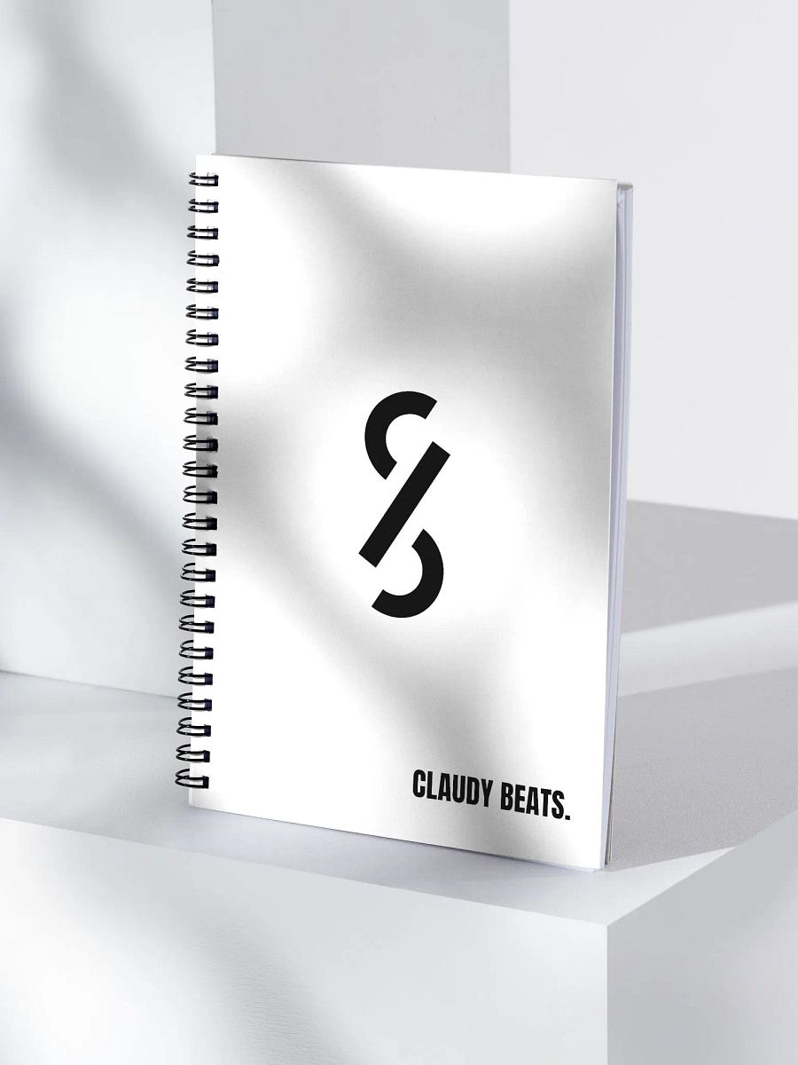 CLAUDY BEATS SPIRAL NOTEBOOK product image (4)