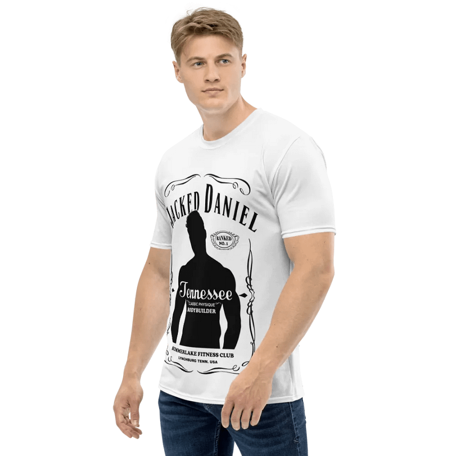 Jacked Daniel Large Print T-shirt product image (3)