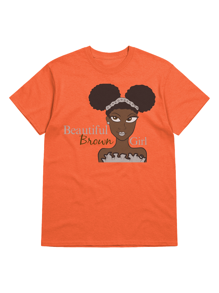Beautiful Brown Girl Chocolate Tee product image (25)