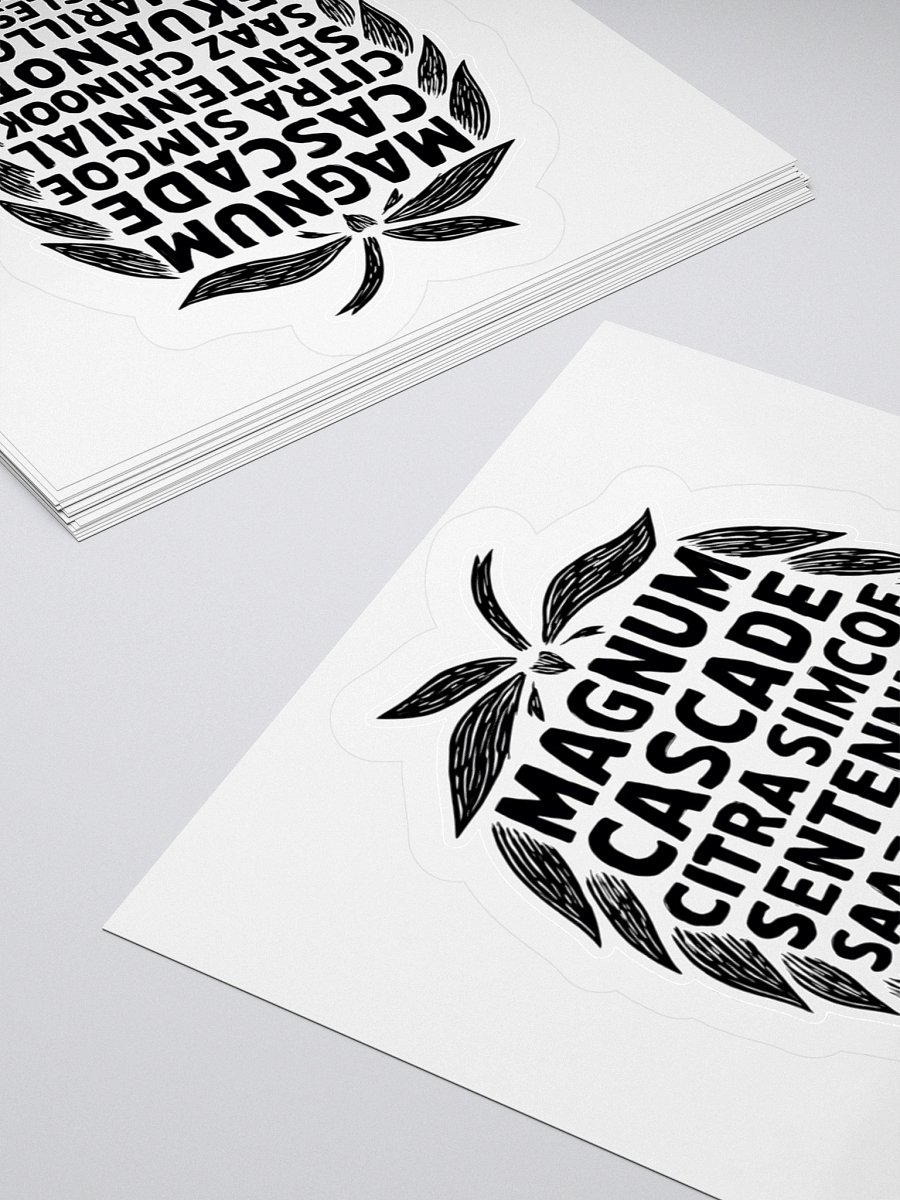 Hop Varieties Sticker product image (10)
