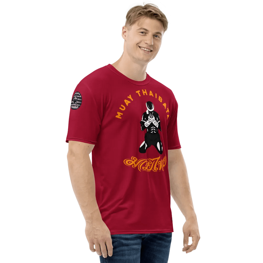 Muay Thaibata Training Shirt, Red product image (4)