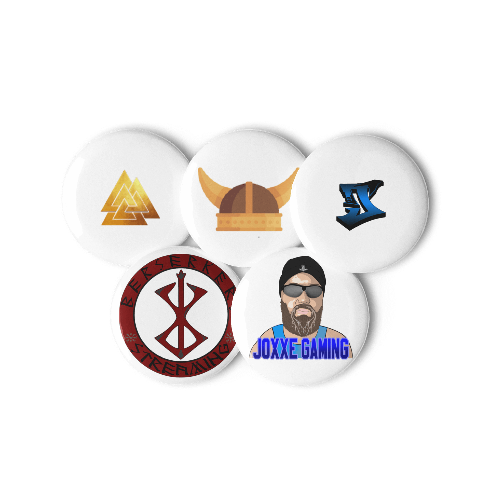 Cool Cartoon Character Pin Buttons Set product image (3)