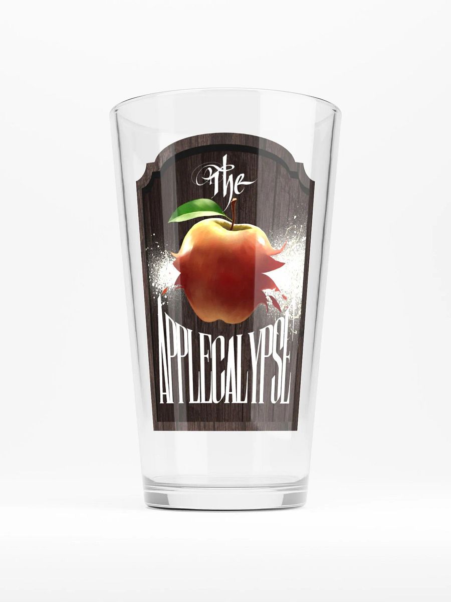The Applecalypse Pub Sign ✦ Shaker Pint Glass product image (1)