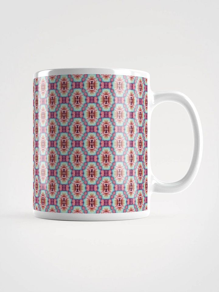 Vibrant Florals & Hearts Ceramic Mug product image (2)