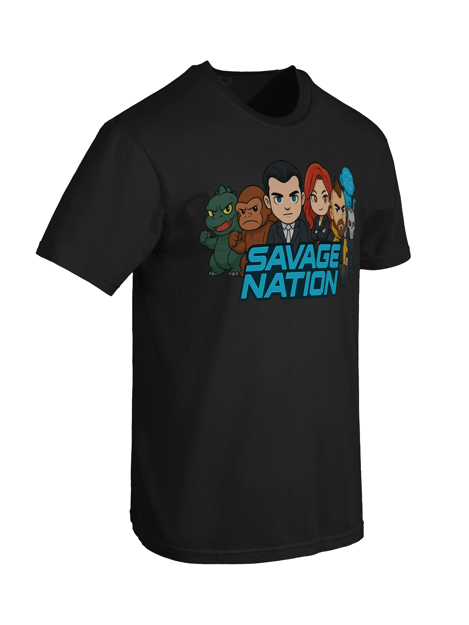 Savage Nation Cartoon T-Shirt product image (50)