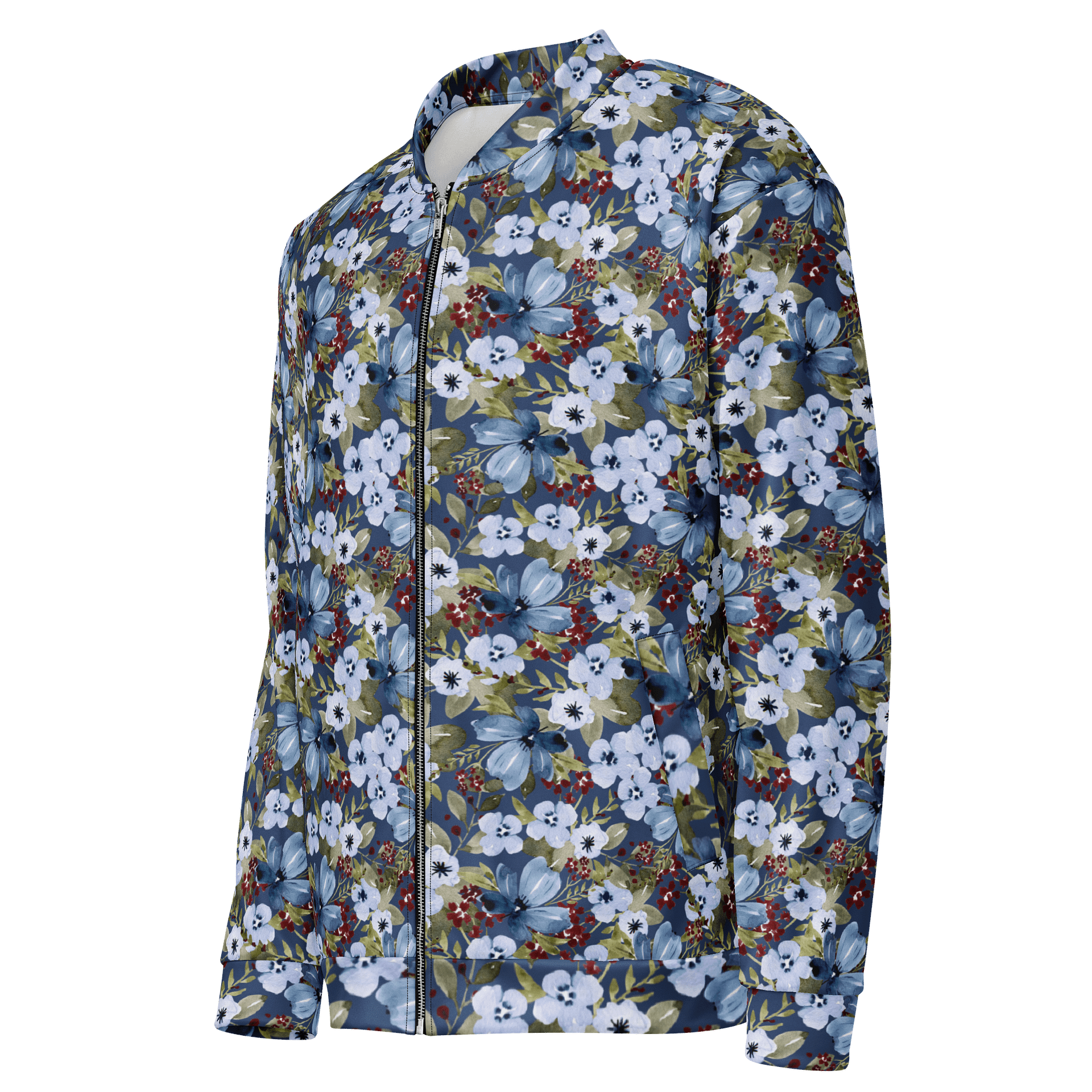 Flowers Garden Bomber Jacket product image (3)