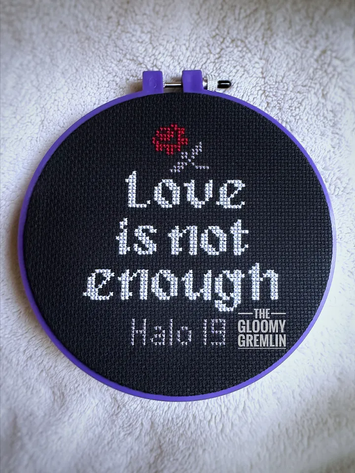 Love is Not Enough - Cross Stitch Pattern product image (1)