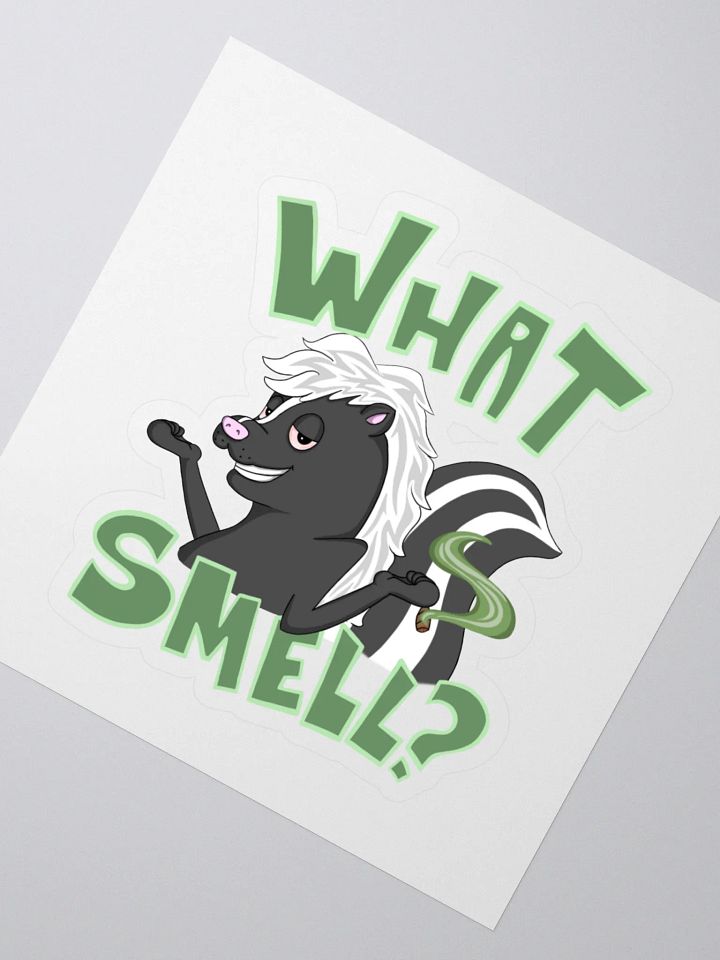 Something Smells Skunky! Sticker product image (2)
