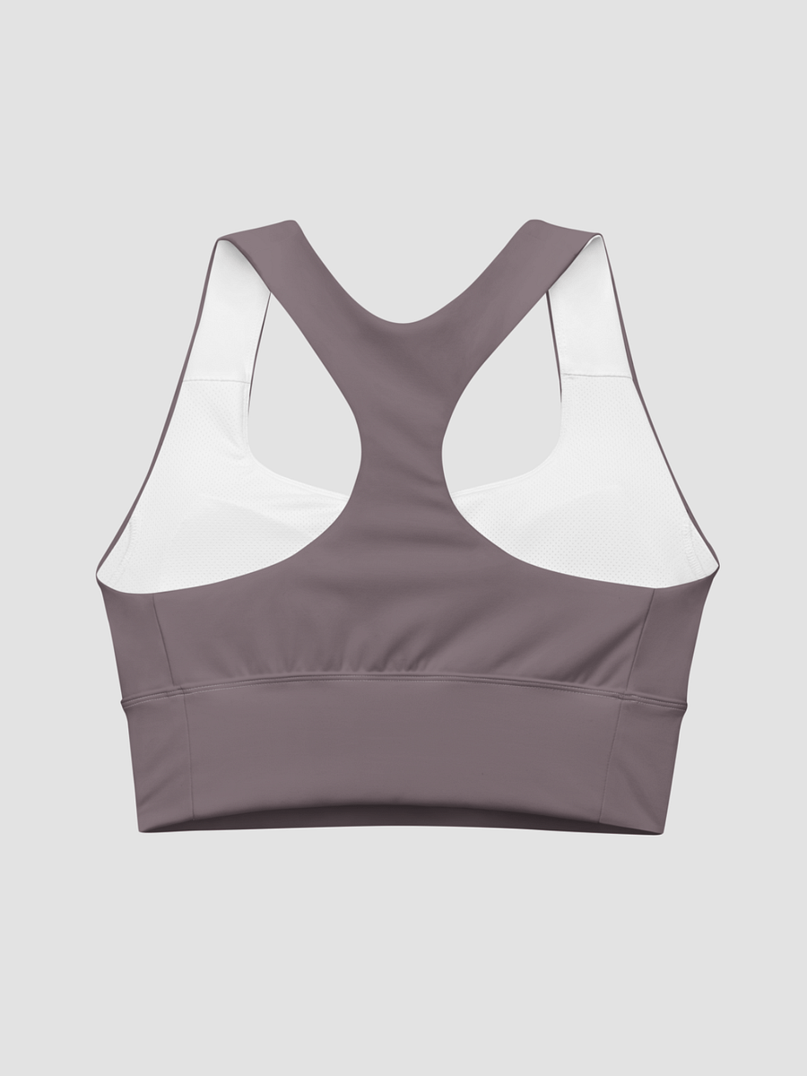 Longline Sports Bra - Dusty Taupe product image (6)
