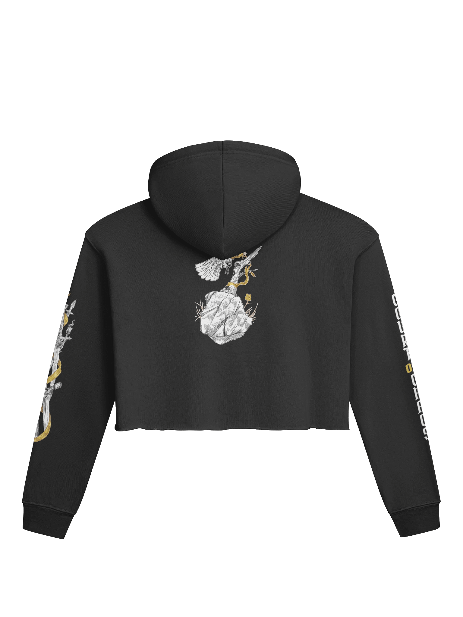 809 Rise of The Courts - Chaos Crop Hoodie product image (2)