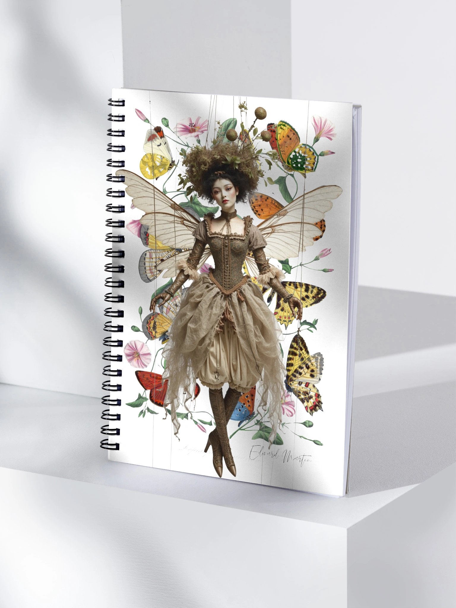 Enchanted Fairy Spiral Notebook product image (4)