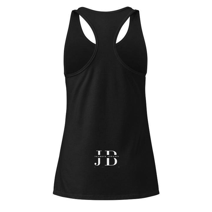 Womens Abstract Floral Racerback Tank product image (2)