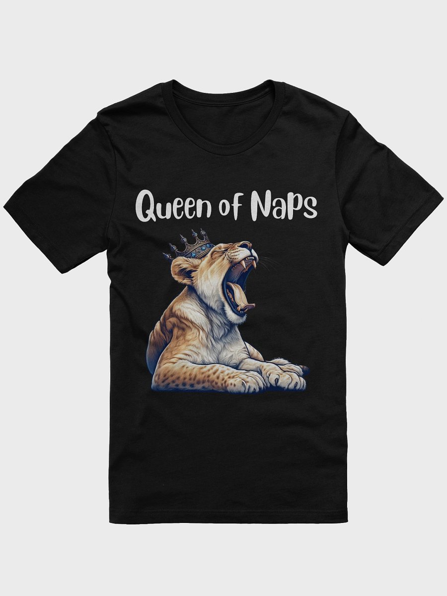 Queen of Naps Lioness Crown T-Shirt product image (1)