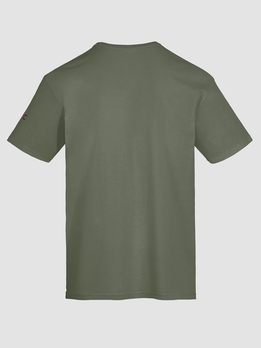 'Again!' Printed Emblem Unisex T-Shirt (Military Green) product image (11)