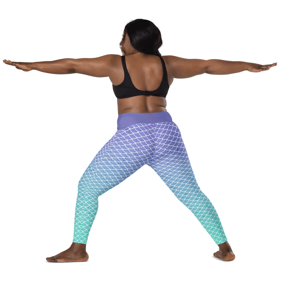 Gaming Mermaid Leggings with Pockets product image (4)