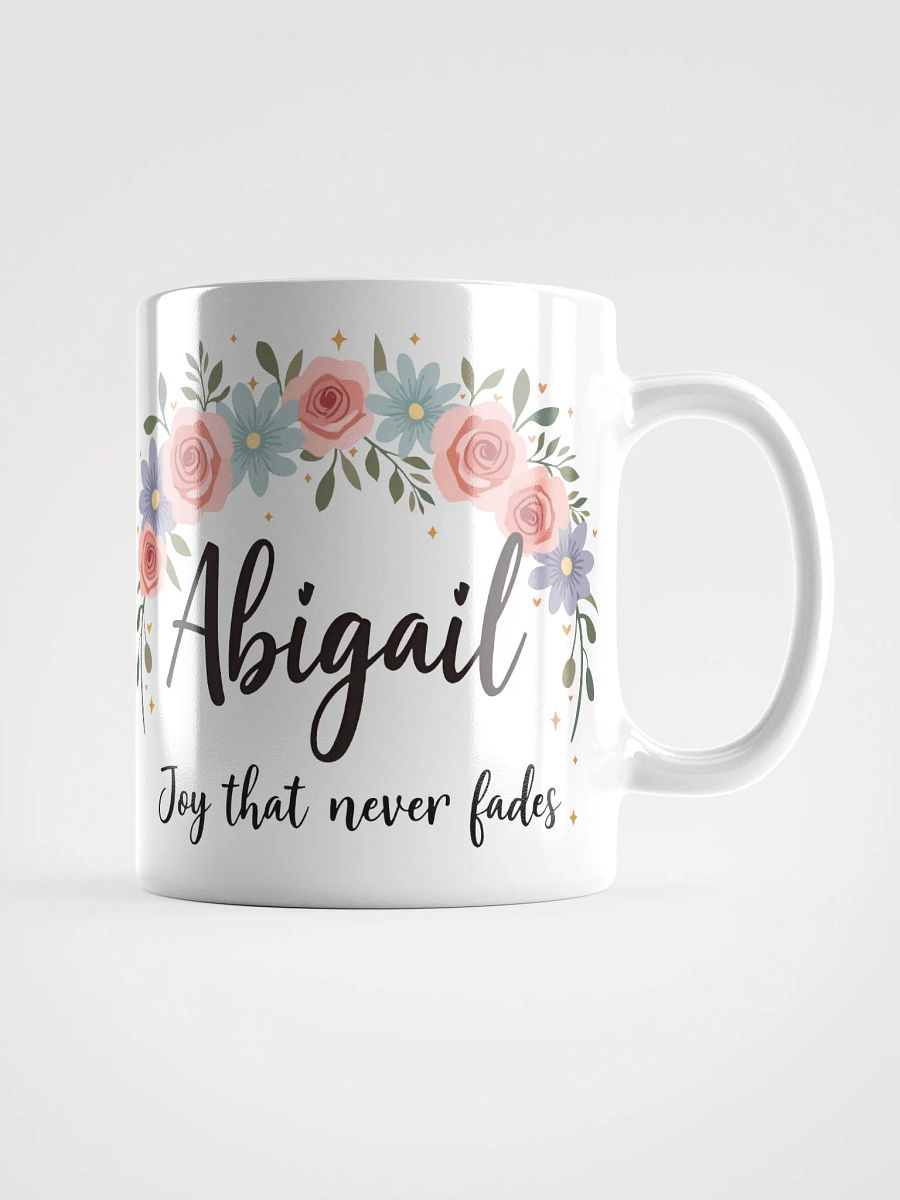 Abigail Mug: Celebrate Joy That Never Fades with Personalized Elegance product image (1)