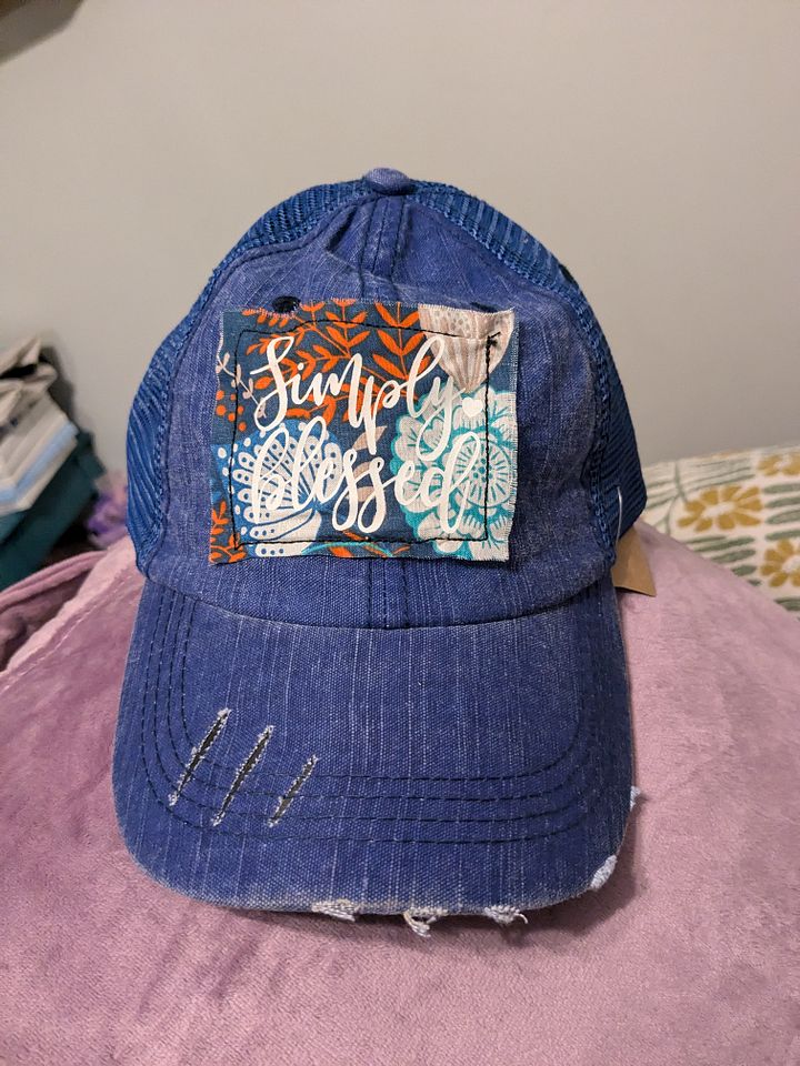 Blue Blessed Cap product image (2)