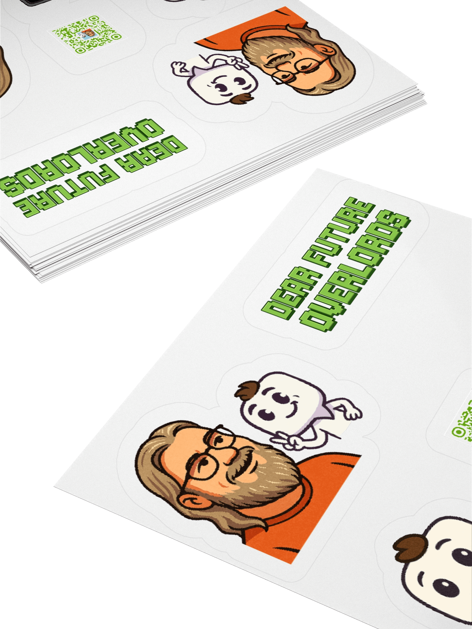 Dear Future Overlords Stickers product image (4)
