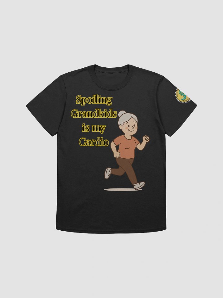 Spoiling Grandkids is my Cardio (Female) Gildan Unisex Softstyle T-Shirt Dark Colors product image (4)